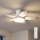 Brilagi - Dimmbarer LED-Deckenventilator LED/32W/230V 3000-6500K Ø 95 cm weiß + Fernbedienung