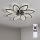 Brilagi - Dimmbarer LED-Deckenventilator LED/43 W/230 V 3000–6500 K Ø 90 cm schwarz + Fernbedienung