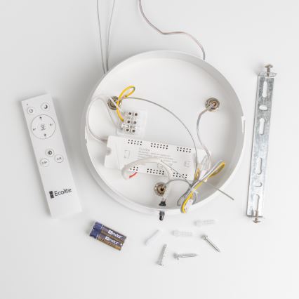 Brilagi - Dimmbarer LED-Kronleuchter an einer Schnur FALCON LED/80W/230V 3000-6500K weiß + Fernbedienung