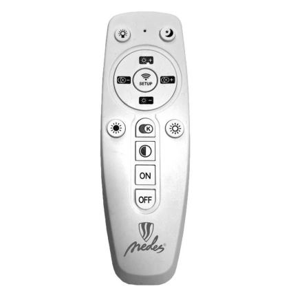 Brilagi - Dimmbarer LED-Kronleuchter CIRCLE LED/55W/230V 3000-6500K golden + Fernbedienung