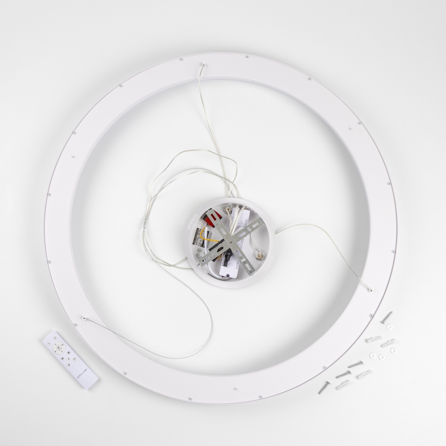 Brilagi - Dimmbare LED-Pendelleuchte an Kabel FALCON II LED/108W/230V 3000-6500K Ø 80 cm weiß + Fernbedienung