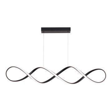 Brilagi - Dimmbarer LED-Pendelleuchter an Seil DNA LED/41W/230V 3000-6000K schwarz + Fernbedienung