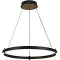 Brilagi - Dimmbarer LED-Pendelleuchter CIRCLE LED/85W/230V 3000-6500K Ø 60 cm schwarz/gold + Fernbedienung