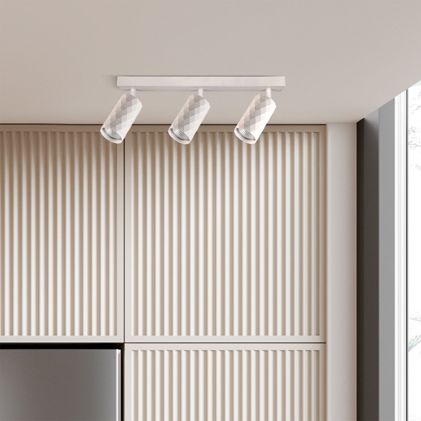 Brilagi - LED RGBW dimmbarer Einbaustrahler SELE DIAMANT 3xGU10/4,8W/230V 3000K weiß + Fernbedienung