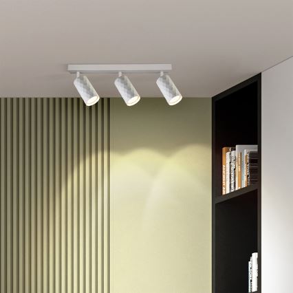 Brilagi - LED RGBW dimmbarer Einbaustrahler SELE DIAMANT 3xGU10/6W/230V 3000K weiß + Fernbedienung