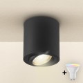 Brilagi - dimmbarer LED RGBW-Einbaustrahler MIA 1xGU10/30W/230V 3000K Wi-Fi 84x80 mm schwarz