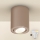 Brilagi - dimmbarer LED-RGBW-Einbaustrahler MIA 1xGU10/4,8W/230V 3000K 100x80 mm beige + Fernbedienung