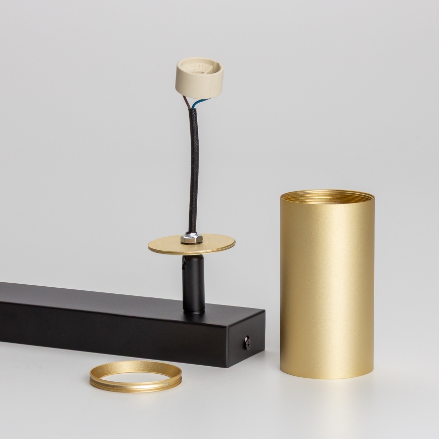 Brilagi - LED-dimmbare Spotleuchte SELE GOLDEN 2xGU10/6,5W/230V 2700-6500K schwarz/gold