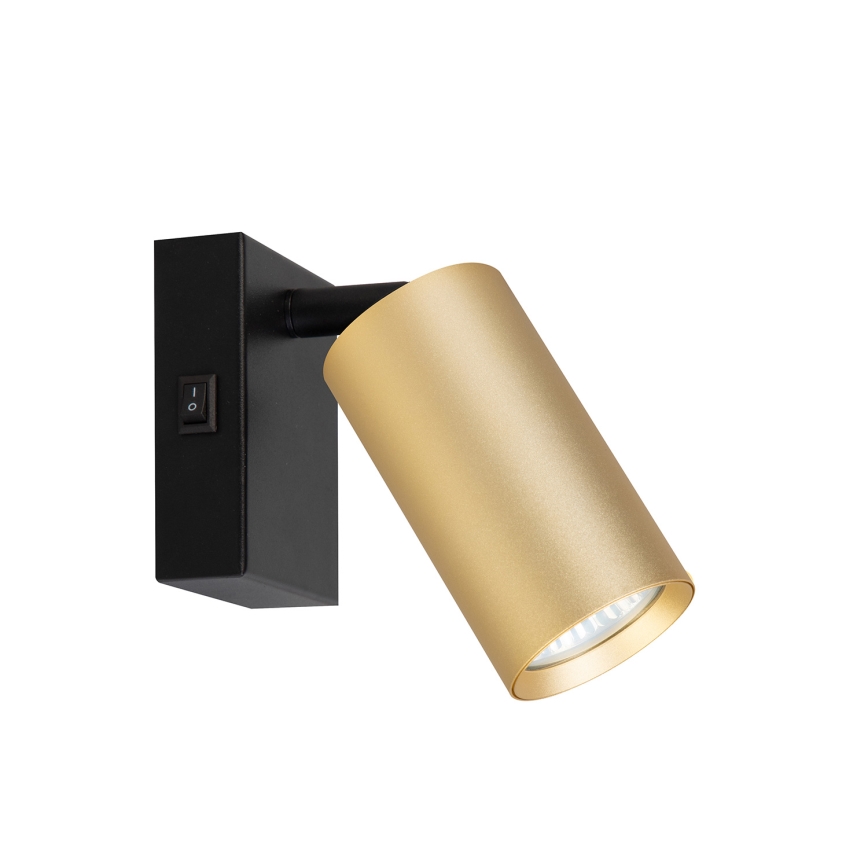 Brilagi - LED RGBW dimmbarer Wand-Spot SELE 1xGU10/4,8W/230V 3000K schwarz/gold + Fernbedienung