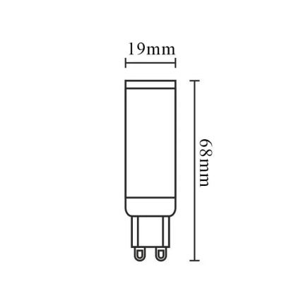 Brilagi - Dimmbares LED-Leuchtmittel G9/6W/230V 3000K