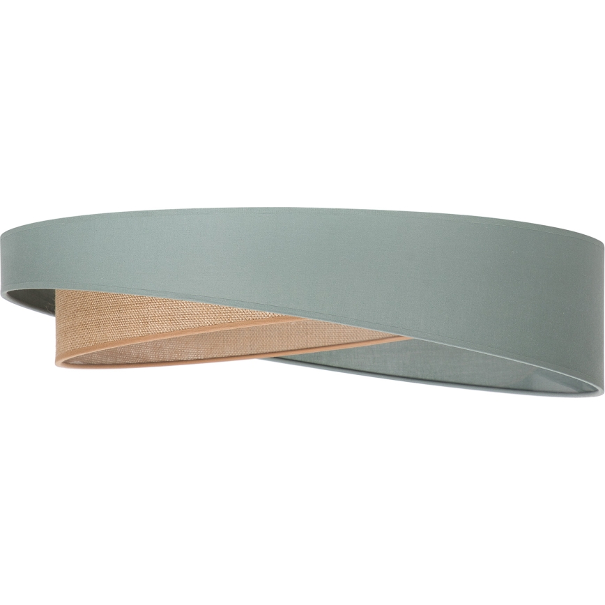 BRILAGI - LED-dimmbare Deckenleuchte VELVET TWIST LED/36W/230V 3000-6000K Ø 65 cm Wi-Fi Tuya Beacon grün/beige + Fernbedienung