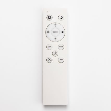 BRILAGI - LED-dimmbare Deckenleuchte VELVET TWIST LED/36W/230V 3000-6000K Ø 65 cm Wi-Fi Tuya Beacon grün/beige + Fernbedienung
