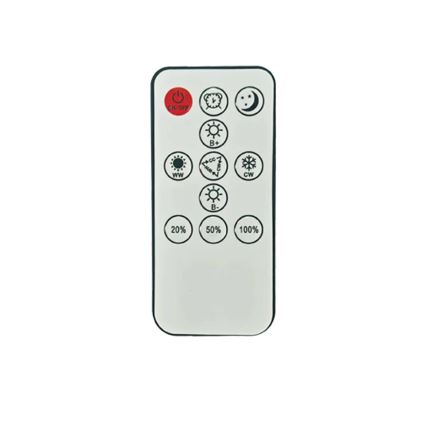 Brilagi - LED-dimmbare Deckenleuchte ULTRA SLIM LED/18W/230V 2700-6500K 30x30 cm schwarz + Fernbedienung