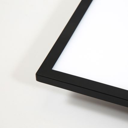 Brilagi - Dimmbare LED-Deckenleuchte SLIMFRAME LED/25W/230V 30x30 cm 3000-6000K schwarz + Fernbedienung