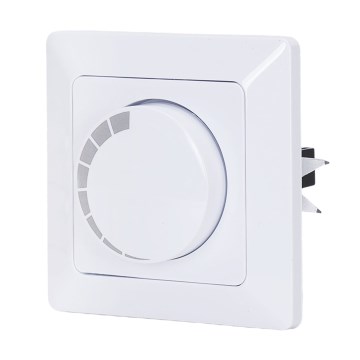 BRILAGI - Dimmer mit Rahmen 110W/230V weiß
