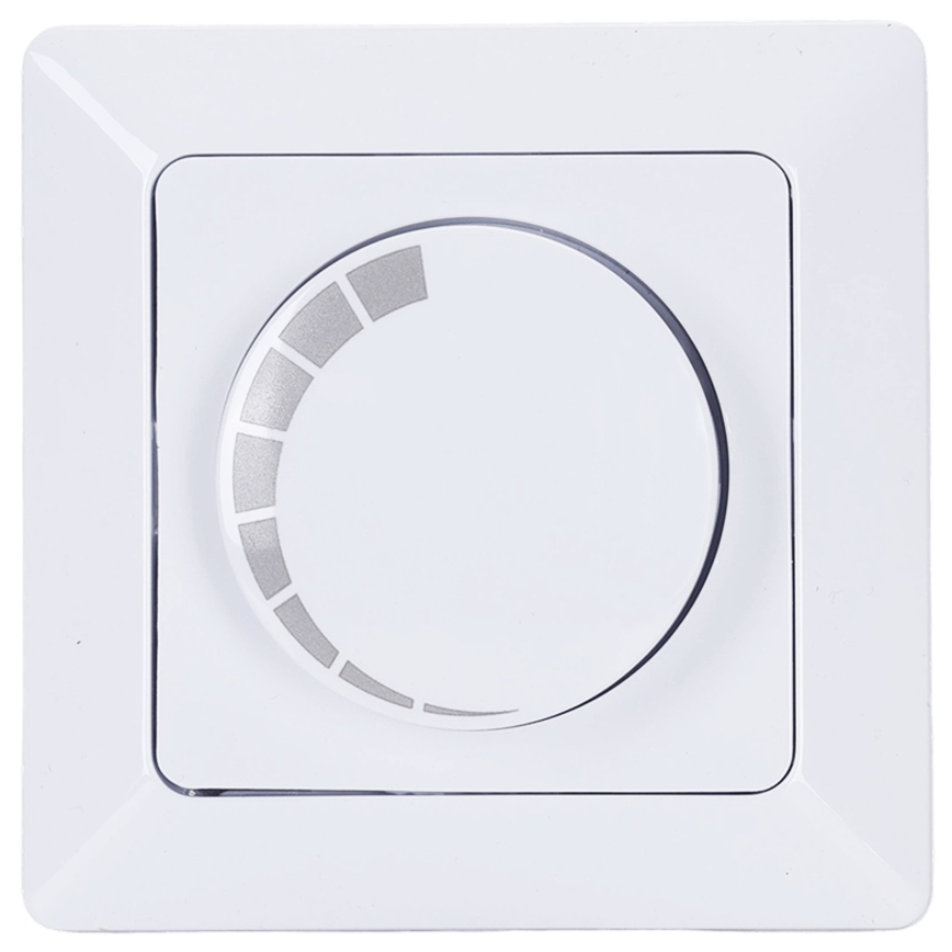 BRILAGI - Dimmer mit Rahmen 110W/230V weiß