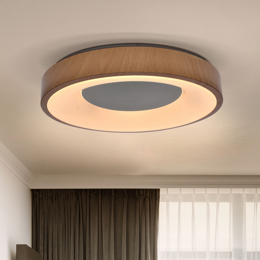 Brilagi - LED dimmbares Deckenleuchte DORIA LED/48W/230V 3000-6500K Ø 39 cm + Fernbedienung