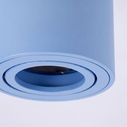 BRILAGI - Einbau-Spot MIA 1xGU10/30W/230V 84x80 mm blau