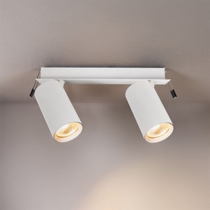 Brilagi - Einbauleuchte SELE 2xGU10/30W/230V weiß