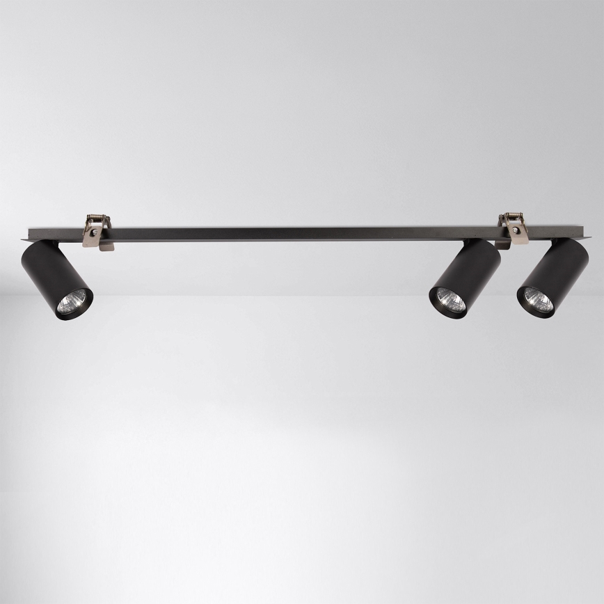 Brilagi - Einbauleuchte SELE 3xGU10/30W/230V schwarz