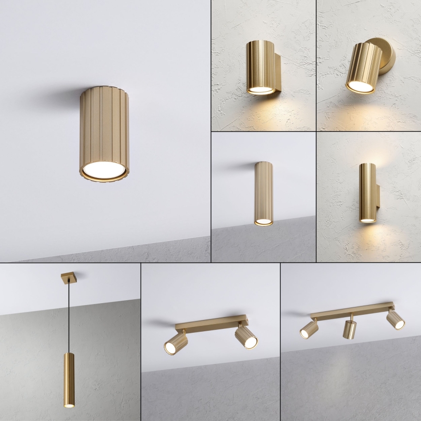 Brilagi - Einbaustrahler CRISPINA 1xGU10/10W/230V 10 cm goldfarben