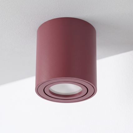 BRILAGI - Einbaustrahler MIA 1xGU10/30W/230V 84x80 mm burgunderrot