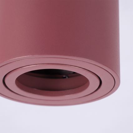 BRILAGI - Einbaustrahler MIA 1xGU10/30W/230V 84x80 mm burgunderrot