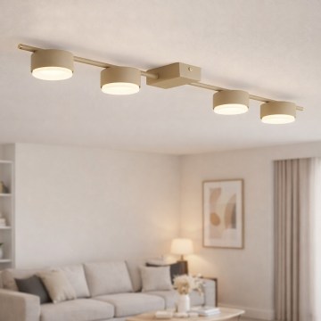 Brilagi - Einbaustrahler MONO 4xGX53/12W/230V beige