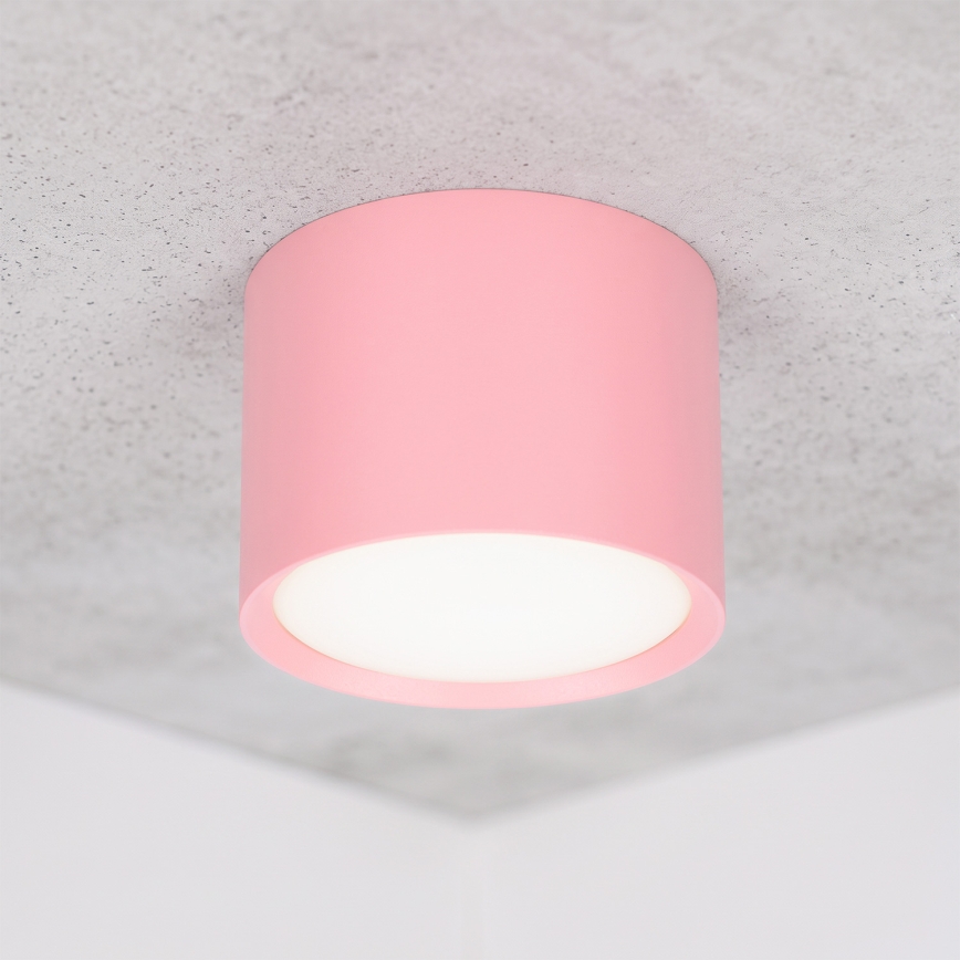 BRILAGI - Einbaustrahler SMOOTH 1xGX53/15W/230V 60x82 mm rosa
