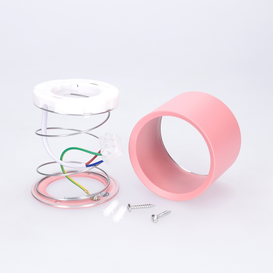 BRILAGI - Einbaustrahler SMOOTH 1xGX53/15W/230V 60x82 mm rosa