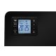 Brilagi – Elektrische Konvektorheizung 1000/1300/2300W LCD/Timer/TURBO/Thermostat schwarz + Fernbedienung