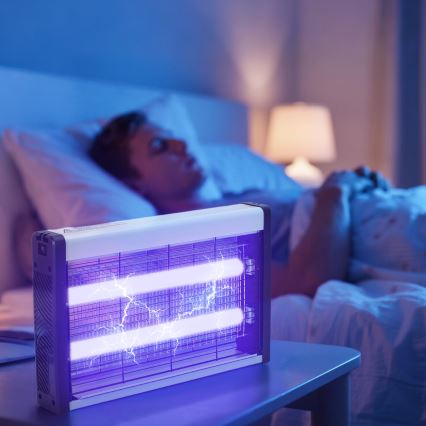 Brilagi - Elektrischer Insektenfänger 2xUV/15W/230V 80 m2