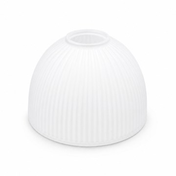 Brilagi - Ersatzglas für Kronleuchter und Wandleuchte ANTICO MODERN E27 Ø 14,5 cm weiß