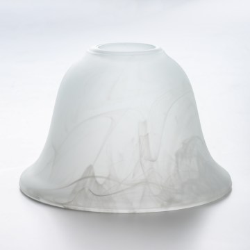 BRILAGI - Ersatzglas für Kronleuchter und Wandleuchte CLASSIC E14, Ø 11 cm, Weiß