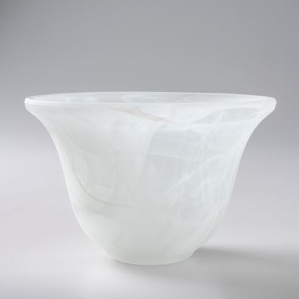 BRILAGI - Ersatzglas für Kronleuchter und Wandleuchte CLASSIC E14, Ø 11 cm, Weiß