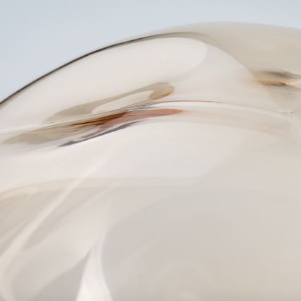 BRILAGI - Ersatzglas für Kronleuchter, Wandleuchte und Deckenleuchte VULCANO E27 Ø 35 cm rauchiges Beige