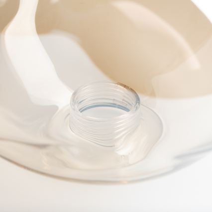 BRILAGI - Ersatzglas für Kronleuchter, Wand- und Deckenleuchten LAVA/VULCANO G9 Ø 15 cm rauchbeige