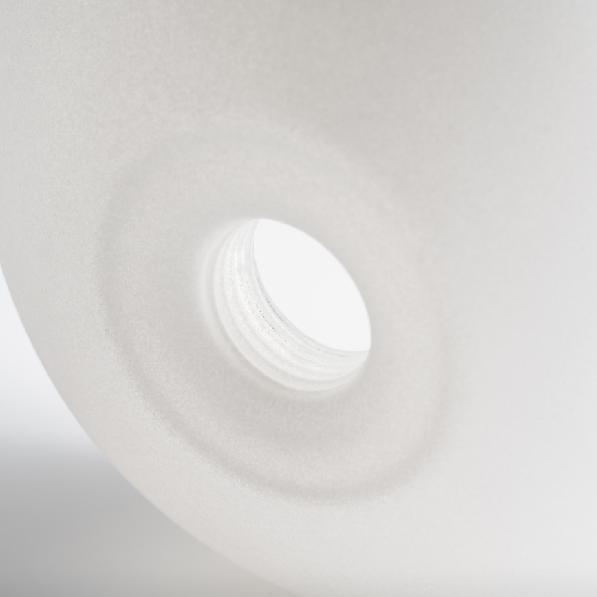 BRILAGI - Ersatzglas für Kronleuchter, Wand- und Deckenleuchte LAVA/VULCANO G9 Ø 15 cm weiß