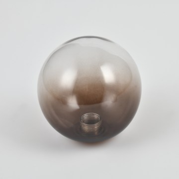 Brilagi - Ersatzglas für Kronleuchter, Wandleuchte und Lampe MISTEL, MILLA Ø 10 cm rauchbraun