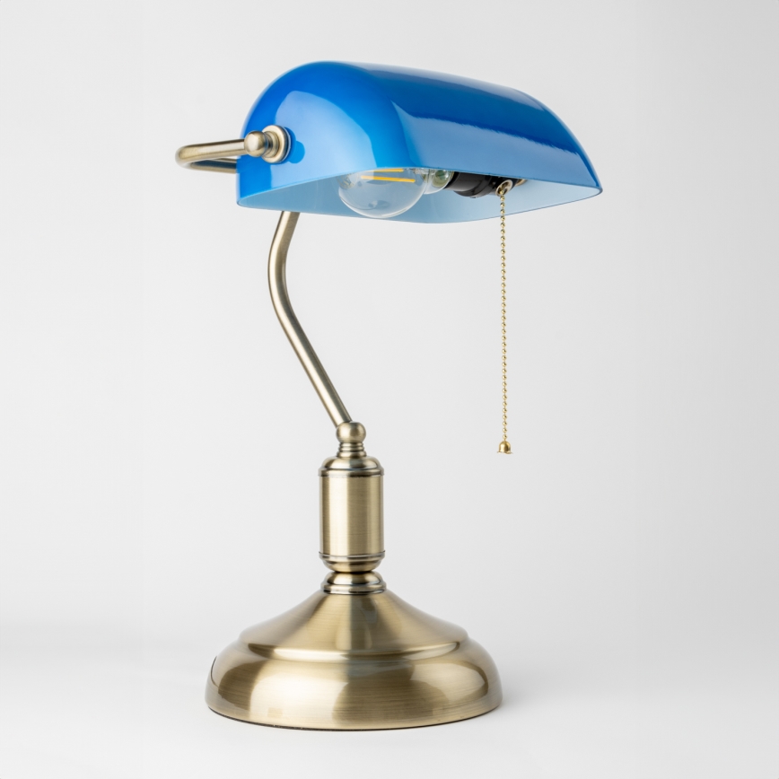 Brilagi - Ersatzschirm für die Tischlampe BANK OFFICE blau