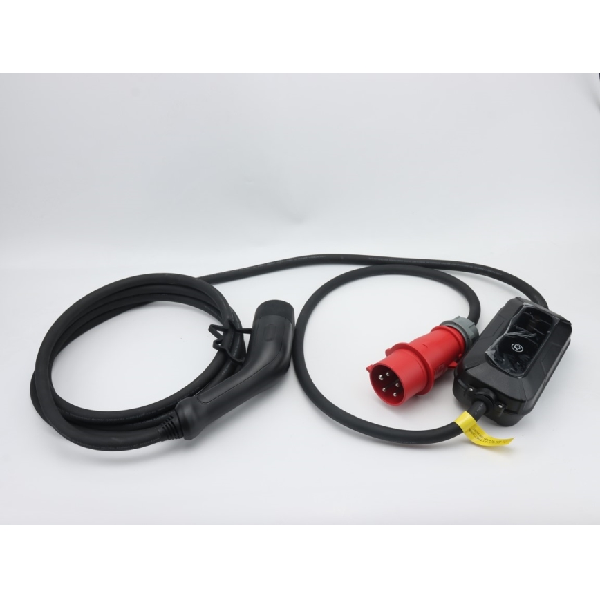 Brilagi - EV-Reiseladestation für Elektroautos FAST AC Typ 2 16A/380V 11kW + Stecker 230V, 3,7kW 5m + Tasche