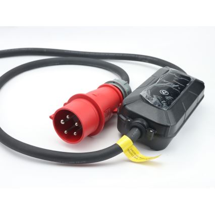 Brilagi - EV-Reiseladestation für Elektroautos FAST AC Typ 2 16A/380V 11kW + Stecker 230V, 3,7kW 5m + Tasche