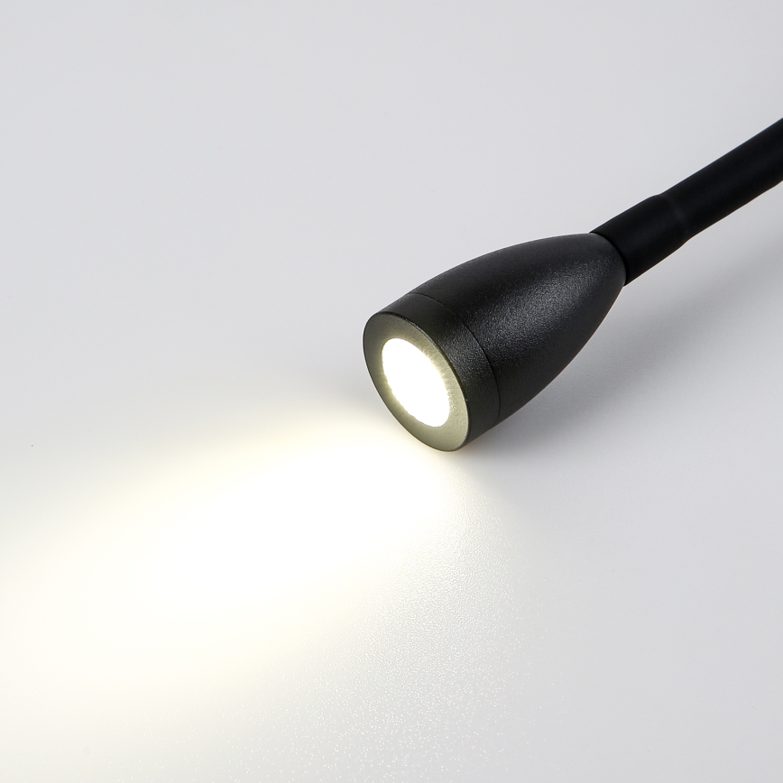 Brilagi - Flexible LED-Wandleuchte MAYA Double LED/4W/230V + LED/3W schwarz