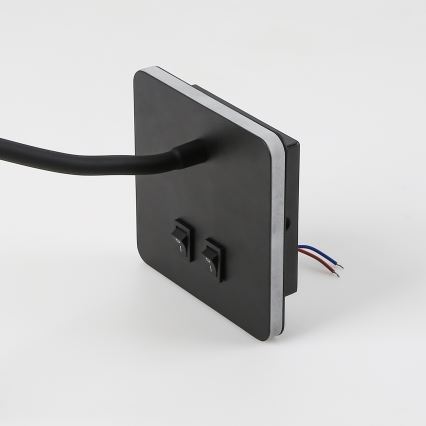 Brilagi - Flexible LED-Wandleuchte MAYA Double LED/4W/230V + LED/3W schwarz