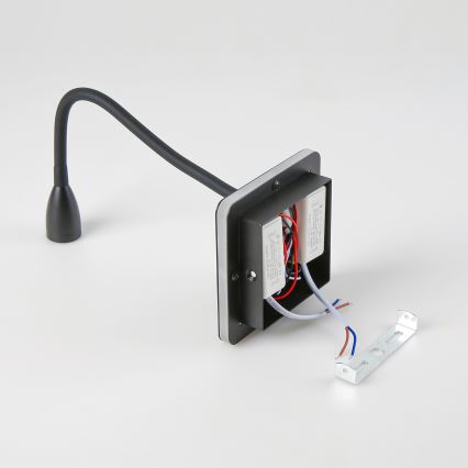 Brilagi - Flexible LED-Wandleuchte MAYA Double LED/4W/230V + LED/3W schwarz