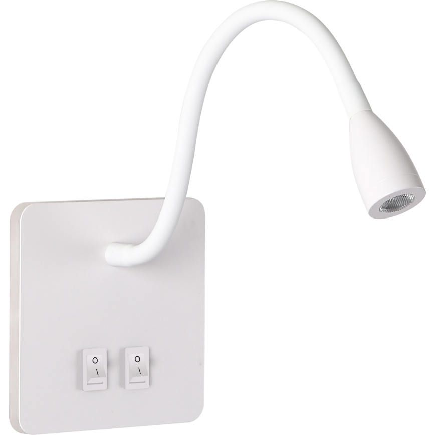 Brilagi - Flexible LED-Wandleuchte MAYA Double LED/4W/230V + LED/3W weiß