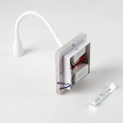 Brilagi - Flexible LED-Wandleuchte MAYA Double LED/4W/230V + LED/3W weiß