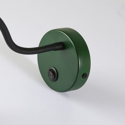 Brilagi - Flexible LED-Wandleuchte MAYA LED/3W/230V 4000K grün
