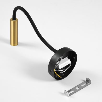 Brilagi - Flexible LED-Wandleuchte MAYA LED/3W/230V 4000K schwarz/golden
