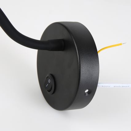 Brilagi - Flexible LED-Wandleuchte MAYA LED/3W/230V 4000K schwarz